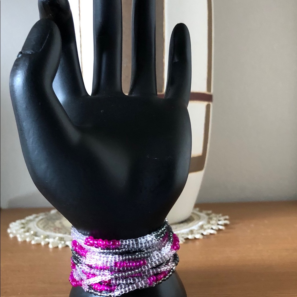 RATTLESNAKE BEADED BRACELET